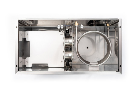 Аквадистиллятор Liston A 1110 со встроенным сборником (10 л/час, сборник 20 л) (корпус из нержавеющей стали)